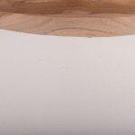 Διακοσμητικο Βαζο Δαπεδου Linter HM4662.02L Fiber Cement Λευκο--Ξυλο Τεακ φ41x47υεκ. - Image 9