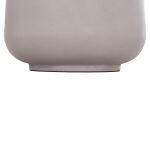 Διακοσμητικο Βαζο Δαπεδου Linter HM4662.03L Fiber Cement Γκρι--Ξυλο Τεακ φ41x47υ - Image 7
