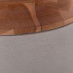 Διακοσμητικο Βαζο Δαπεδου Linter HM4662.03L Fiber Cement Γκρι--Ξυλο Τεακ φ41x47υ - Image 10