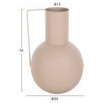 Διακοσμητικο Bazo Flagon HM4259.01 Μεταλλο Σε Εκρου φ34x54υ Εκ. - Image 2