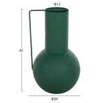 Διακοσμητικο Bazo Flagon HM4260.03 Μεταλλο Σε Πρασινο φ26x45υ Εκ. - Image 2