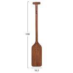 Διακοσμητικο Τοιχου Κουπι HM7709.01 Απο Μασιφ Ξυλο Αλμπασιας Καρυδι 16,5x100 Εκ. - Image 2