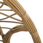 Διπλη Κρεμαστη Φωλια Me Υποποδιο Gracie HM5754.02 Μπεζ Συνθ.rattan-Γκρι Μεταλ.σκελετος φ120x200υεκ - Image 7