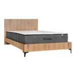 Διπλο Κρεβατι Fylliana Alicante Natural Canella Oak Χρωμα 170x210x110εκ (160x200) - Image 3