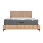 Διπλο Κρεβατι Fylliana Alicante Natural Canella Oak Χρωμα 170x210x110εκ (160x200) - Image 4