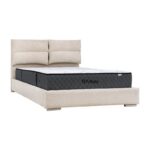 Διπλο Κρεβατι Fylliana Andros Μπεζ Χρωμα 175x214x115εκ (160x200)
