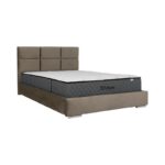 Διπλο Κρεβατι Fylliana Berlin Μπεζ Χρωμα Υφασματος 175x214x115εκ (160*200)