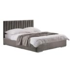 Διπλο Κρεβατι Fylliana Palermo Taupe Χρωμα Υφασματος 175x214x115εκ (160x200) - Image 2