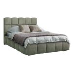 Διπλο Κρεβατι Fylliana Velora Λαδι Χρωμα 185x223x125εκ (160x200)