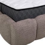 Διπλο Κρεβατι Fylliana Velora Taupe Χρωμα 185x223x125εκ (160x200) - Image 6
