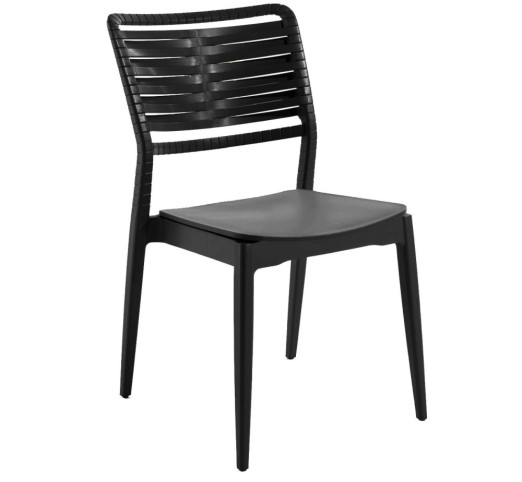 dolce-vita-karekla-polypropyleniou-53295-008 Dolce Vita Καρέκλα Πολυπροπυλενίου Μαύρη - Image 1