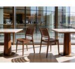 Dolce Vita Lined Καρέκλα Πολυπροπυλενίου Terracotta - Image 2