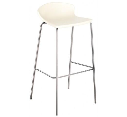 easy-77-skampo-bar-179-88894 Easy cod.58.01/77NA Σκαμπό Μπαρ Χρωμίου - Image 1