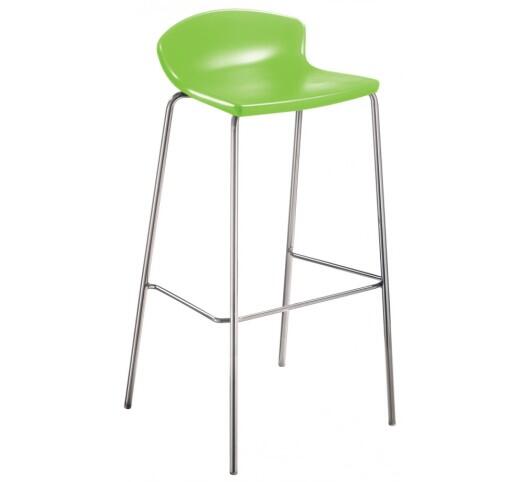 easy-77-skampo-bar-179-88900 Easy cod.58.42/77NA Σκαμπό Μπαρ Χρωμίου - Image 1