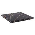 Επιφανεια Τραπεζιου Werzalit 60χ60χ3.5εκ. Black Gold Marble HM5229.15 - Image 3