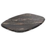 Επιφανεια Τραπεζιου 5787 Werzalit HM5916.15 Black Gold Marble 146x94 Εκ. - Image 3