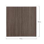 Επιφανεια Τραπεζιου Απο MDF 70χ70 Εκ. HM8438.01 Σταχτι Μαυρο - Image 5