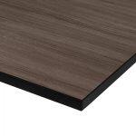 Επιφανεια Τραπεζιου Απο MDF 70χ70 Εκ. HM8438.01 Σταχτι Μαυρο - Image 6