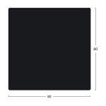 Επιφανεια Τραπεζιου HPL HM5839.01 Μαυρη 80x80 Εκ. Παχους 12mm. - Image 2