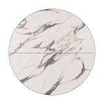 Επιφανεια Τραπεζιου HPL HM5841.11 Marble White-Grey φ60 Εκ. Παχους 12mm. - Image 2