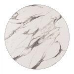 Επιφανεια Τραπεζιου HPL HM5841.11 Marble White-Grey φ60 Εκ. Παχους 12mm.
