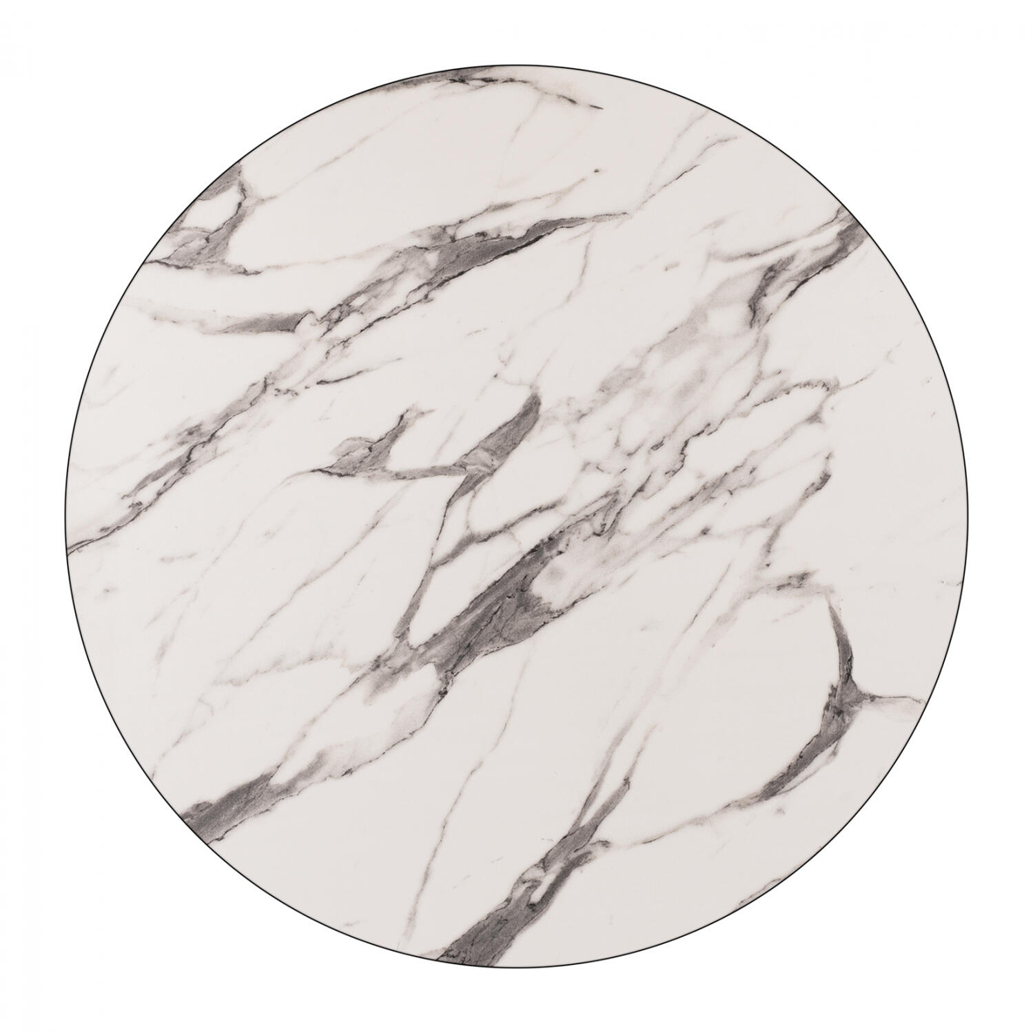 epifaneia-trapezioy-hpl-fb9584111-marble Επιφανεια Τραπεζιου HPL HM5841.11 Marble White-Grey φ60 Εκ. Παχους 12mm. - Image 1