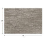 Επιφανεια Τραπεζιου HPL Ορθογωνια HM5840.37 Concrete 120x80εκ. - Image 2