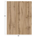 Επιφανεια Τραπεζιου HPL Ορθογωνια HM6350.36 Sonama Oak 60x80εκ. - Image 2