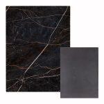 Επιφανεια Τραπεζιου HPL Ορθογωνια HM6350.34 Black Marble 60x80εκ.