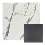 Επιφανεια Τραπεζιου HPL Τετραγωνη HM5837.31 White Marble 60x60εκ.