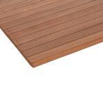 Επιφανεια Τραπεζιου Ορθογωνια HM18138 Ξυλο Teak--Φυσικο 120x80x4(πάχος)εκ. - Image 5