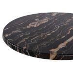 Επιφανεια Τραπεζιου φ60χ2.5εκ. 5787 Werzalit Black Gold Marble HM5227.15 - Image 4