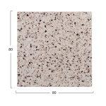 Επιφανεια Τραπεζιου Werzalit 80χ80χ3.5εκ. Terrazzo HM5231.16 - Image 2