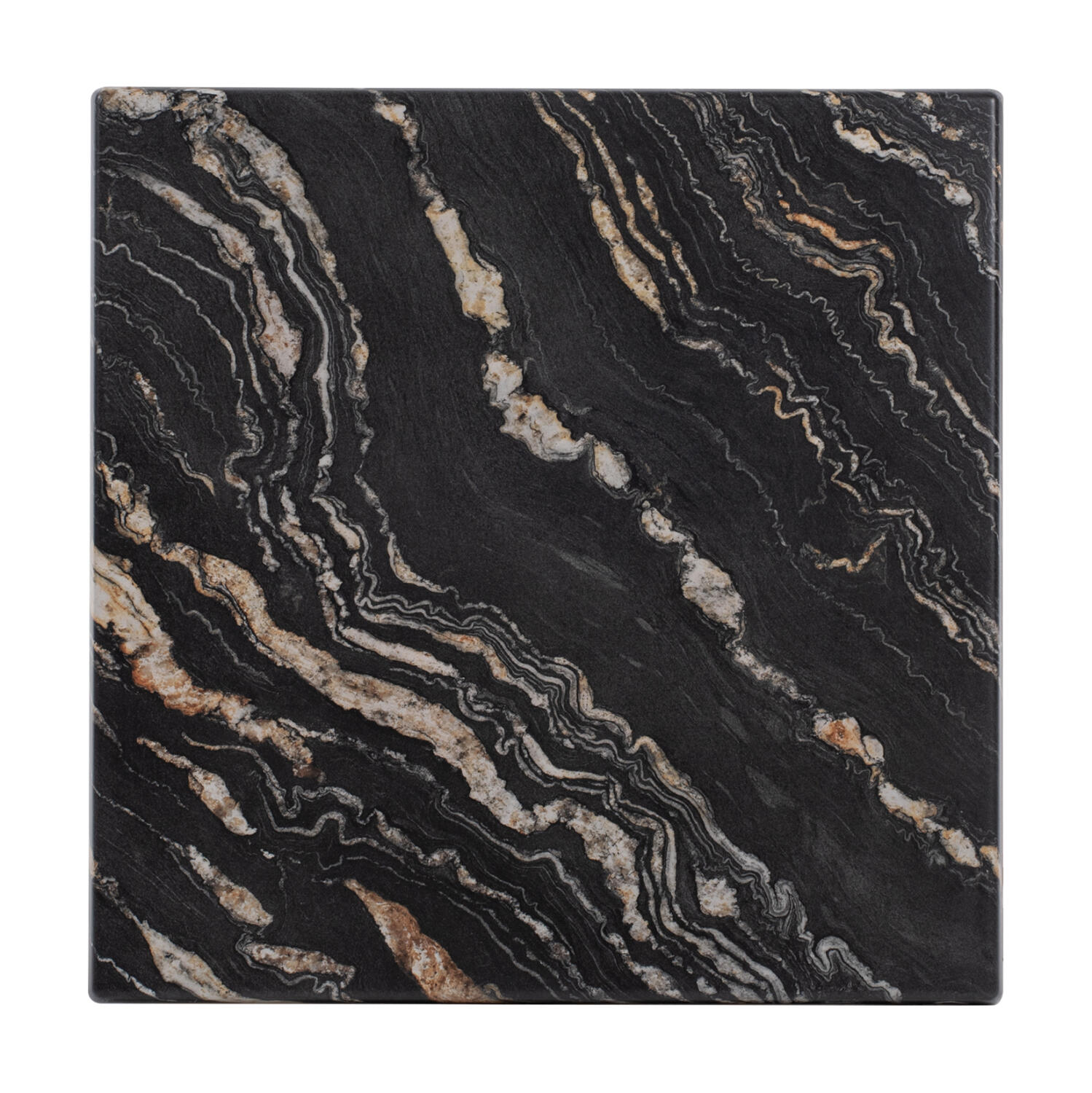 epifaneia-trapezioy-tetragoni-5787-werza Επιφανεια Τραπεζιου Werzalit 70χ70χ3.5εκ.black Gold Marble HM5230.15 - Image 1