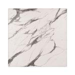 Επιφανεια Τραπεζιου Werzalit 70χ70χ3.5εκ. Marble White-Grey 5657 HM5230.11