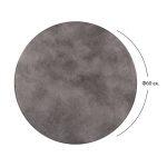 Επιφανεια Τραπεζιου Werzalit φ60χ2.5εκ. Cement 5648 HM5227.12 - Image 2