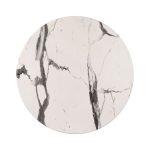 Επιφανεια Τραπεζιου Werzalit φ60χ2.5εκ. Marble White-Grey 5657 HM5227.11
