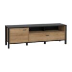 Επιπλα Τηλεορασης Terrano Riviera Oak Χρωμα 152x40x50εκ