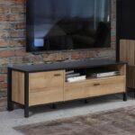 Επιπλα Τηλεορασης Terrano Riviera Oak Χρωμα 152x40x50εκ - Image 2