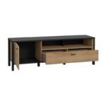 Επιπλα Τηλεορασης Terrano Riviera Oak Χρωμα 152x40x50εκ - Image 4