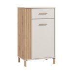 Επιπλο Χωλ Belfort 1k1f Artisan Oak-Cashmere 60x40x103εκ Fxtr