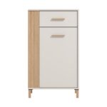 Επιπλο Χωλ Belfort 1k1f Artisan Oak-Cashmere 60x40x103εκ Fxtr - Image 3