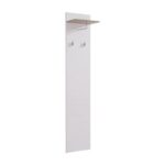 Επιπλο Χωλ Beny Civ 390 Grey Oak-Λευκη Λακα 39x25,5x190εκ