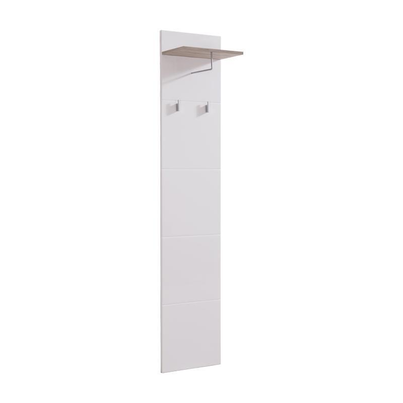 epiplo-chol-beny-civ-390-grey-oak-leyki-laka-392551901658473502 Επιπλο Χωλ Beny Civ 390 Grey Oak-Λευκη Λακα 39x25,5x190εκ - Image 1