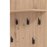 Επιπλο Χωλ Landes Civ Artisan Oak 66x20x83εκ - Image 3