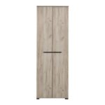 Επιπλο Χωλ Lorca Grey Oak / Μαυρο 67x40x195εκ Fxtr - Image 3