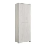 Επιπλο Χωλ Lorca White Oak / Μαυρο 67x40x195εκ Fxtr