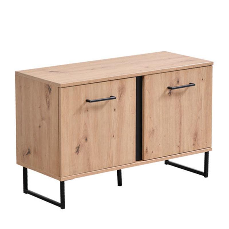 epiplo-chol-sardinia-kom-artisan-oak-mayro-845355451666691406 Επιπλο Χωλ Sardinia Kom Artisan Oak / Μαυρο 84,5x35x54,5εκ - Image 1
