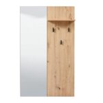 Επιπλο Χωλ Sardinia Og Giv Artisan Oak / Μαυρο 79x20x133εκ Fxtr - Image 3