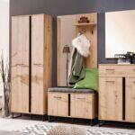 Επιπλο Χωλ Sardinia P2 Artisan Oak / Μαυρο 70,5x35x194x5εκ Fxtr - Image 2